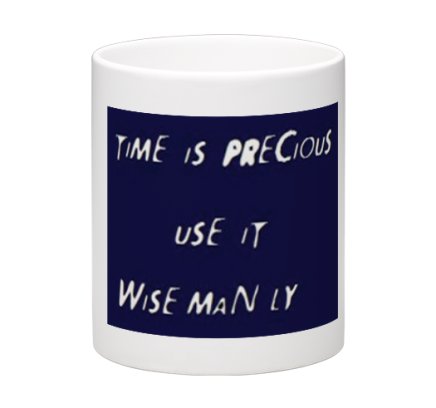 Wisemanly Words Mug-Time