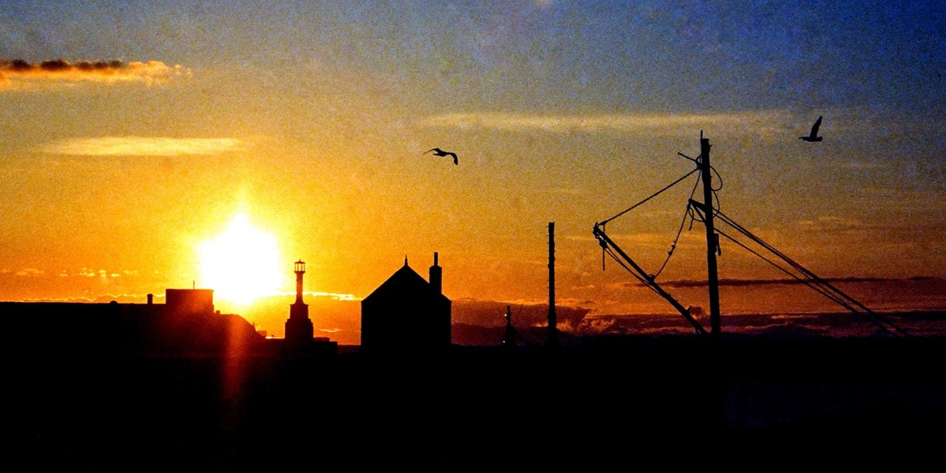 Maryport Harbour Sunset